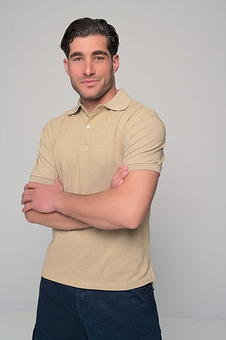 Polo T-shirt - Beige